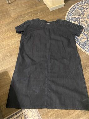 Martha Stewart dark denim dress; size Medium
